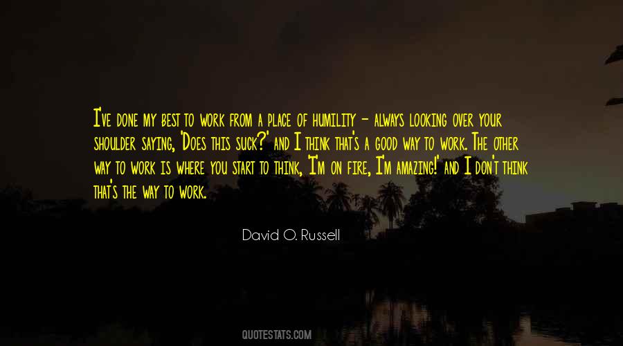 David O. Russell Quotes #215815