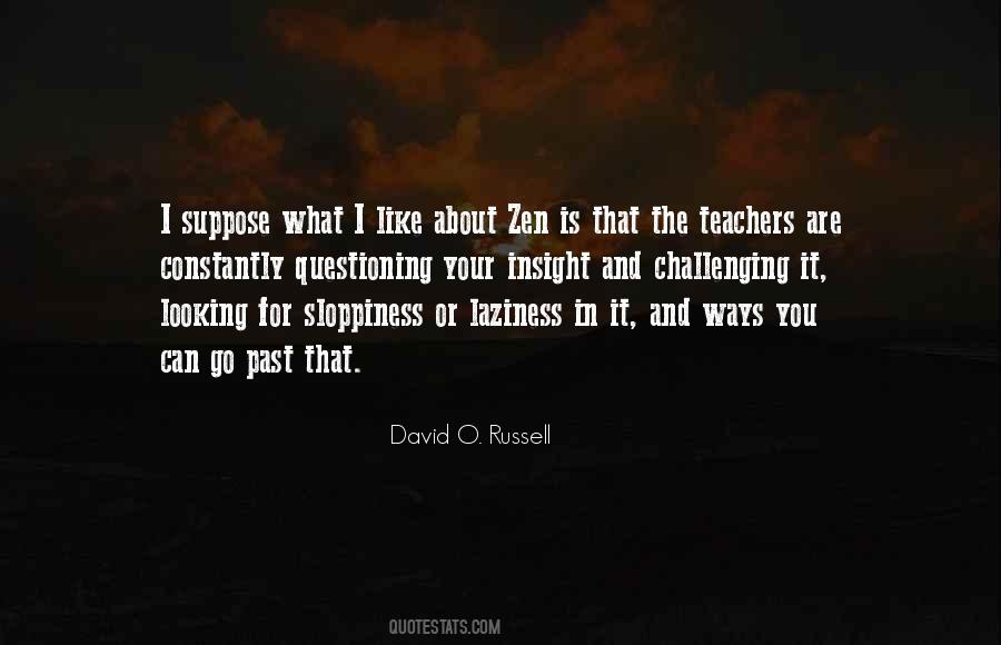 David O. Russell Quotes #68070
