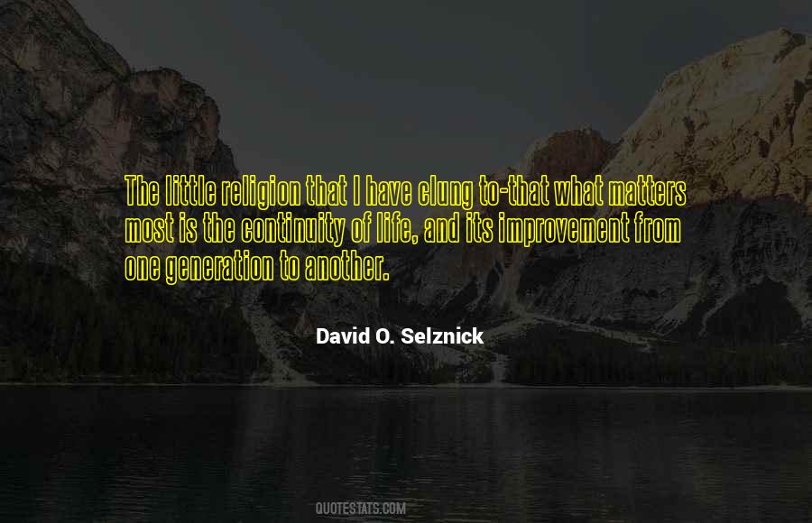 David O. Selznick Quotes #1839257