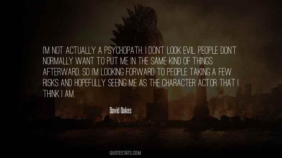 David Oakes Quotes #1598458