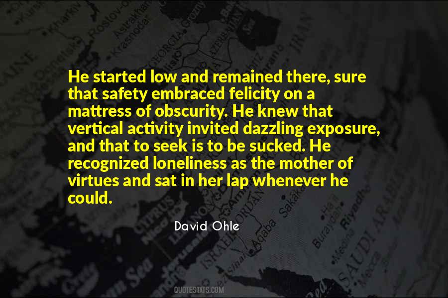 David Ohle Quotes #997546