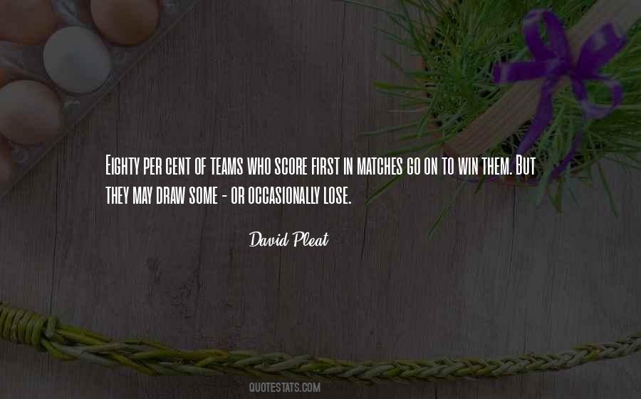 David Pleat Quotes #243794