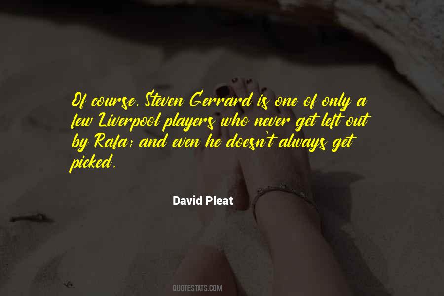 David Pleat Quotes #742487