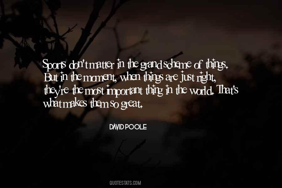 David Poole Quotes #1431662