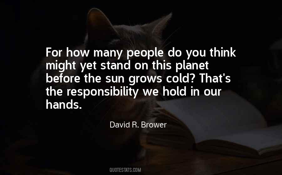 David R. Brower Quotes #1487824