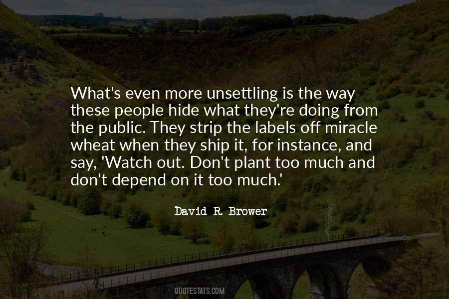 David R. Brower Quotes #29156