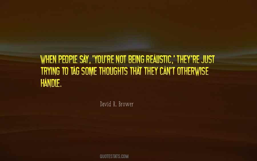 David R. Brower Quotes #397009
