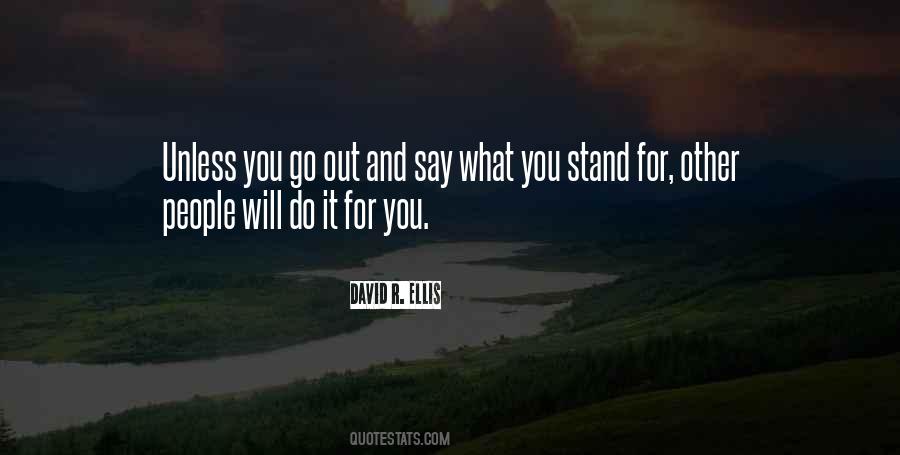 David R. Ellis Quotes #689422