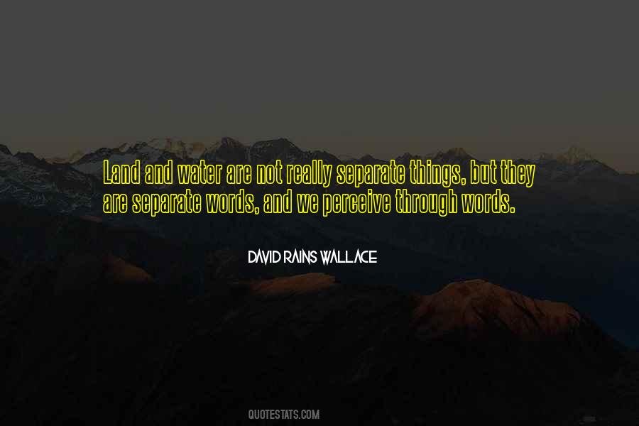 David Rains Wallace Quotes #1128712