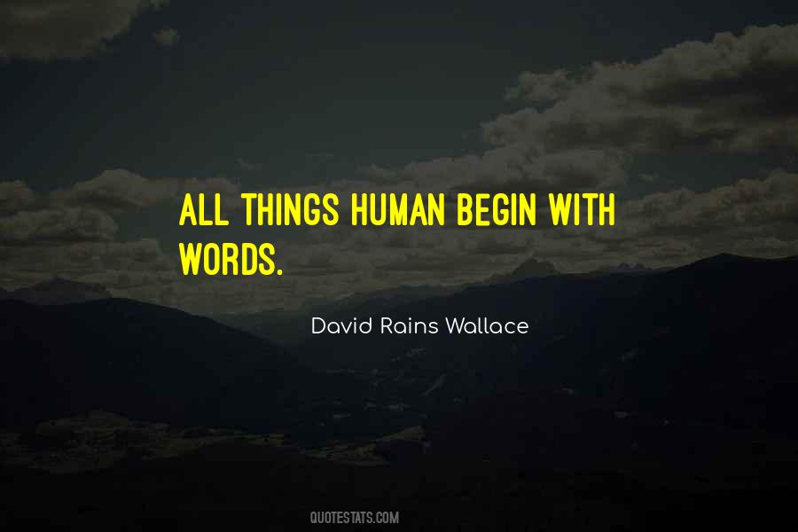 David Rains Wallace Quotes #1595246