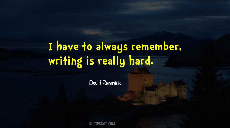 David Remnick Quotes #1466857