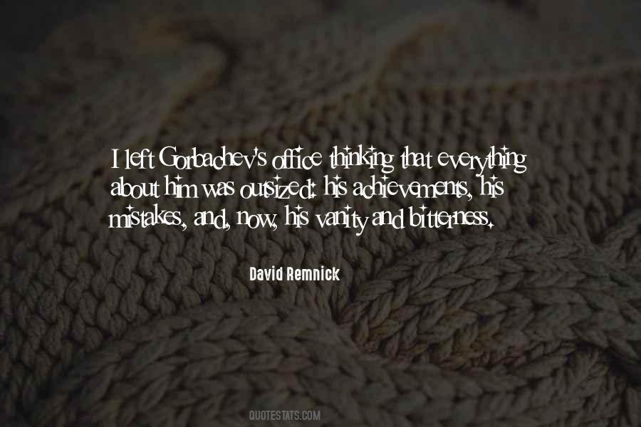 David Remnick Quotes #1808706