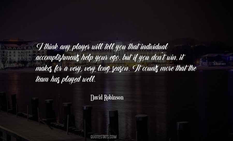 David Robinson Quotes #1517235