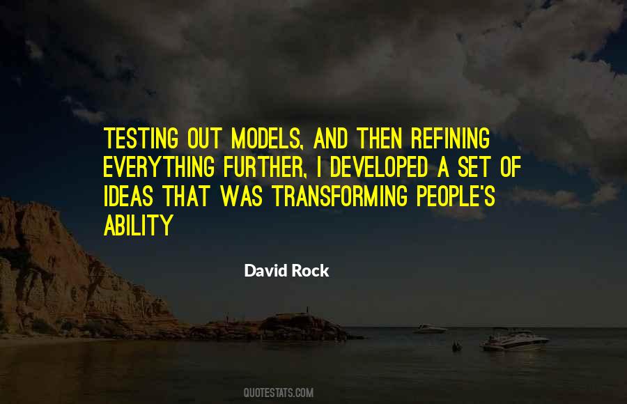 David Rock Quotes #1853494