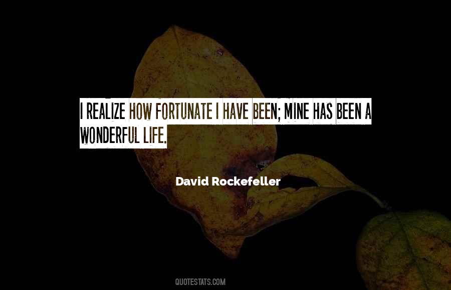 David Rockefeller Quotes #1177748