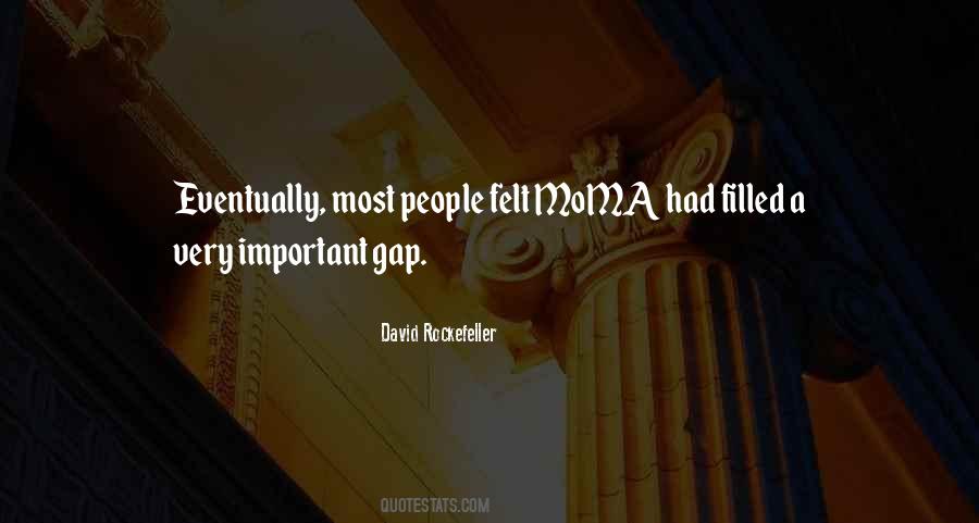 David Rockefeller Quotes #1341118