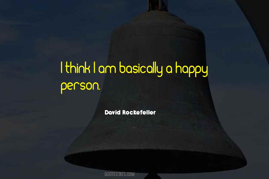 David Rockefeller Quotes #1672883