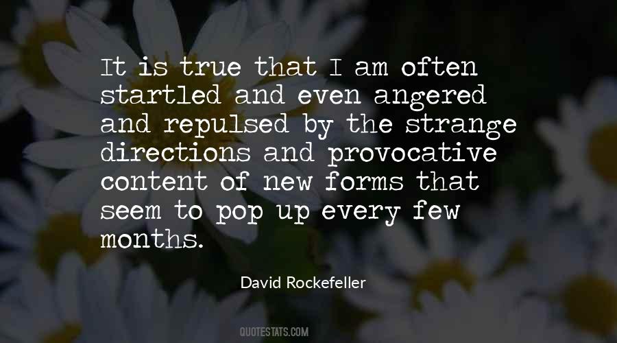 David Rockefeller Quotes #196668