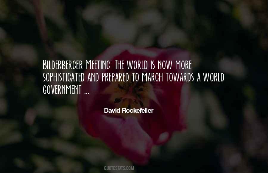 David Rockefeller Quotes #416666