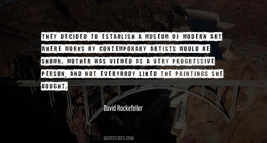 David Rockefeller Quotes #525138