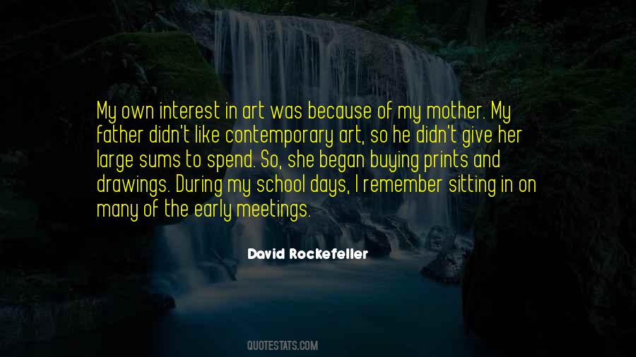 David Rockefeller Quotes #744035