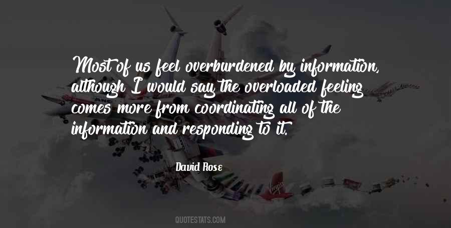 David Rose Quotes #1060101
