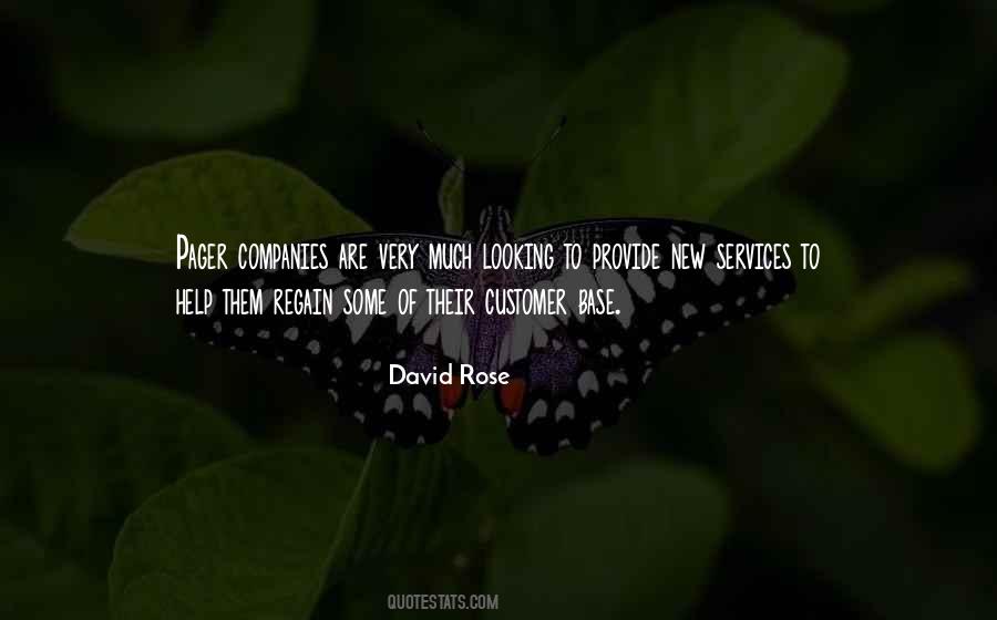 David Rose Quotes #482457