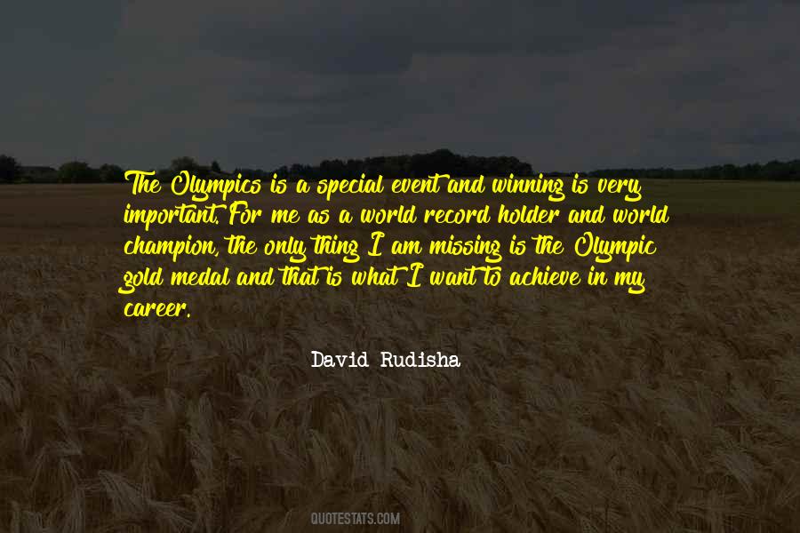 David Rudisha Quotes #1789337
