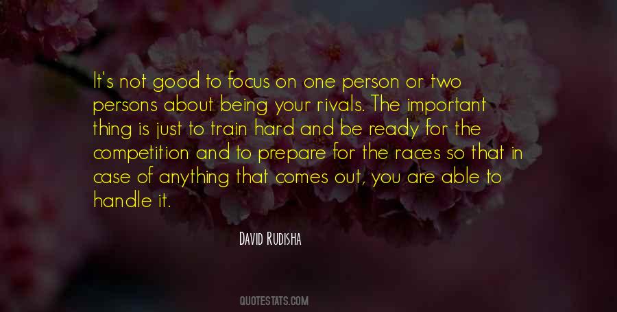 David Rudisha Quotes #919241