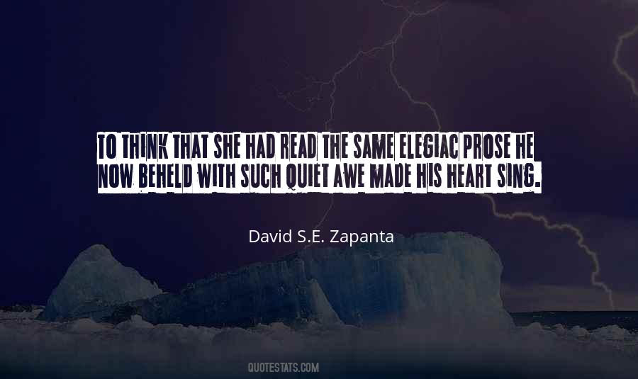 David S.E. Zapanta Quotes #1834203