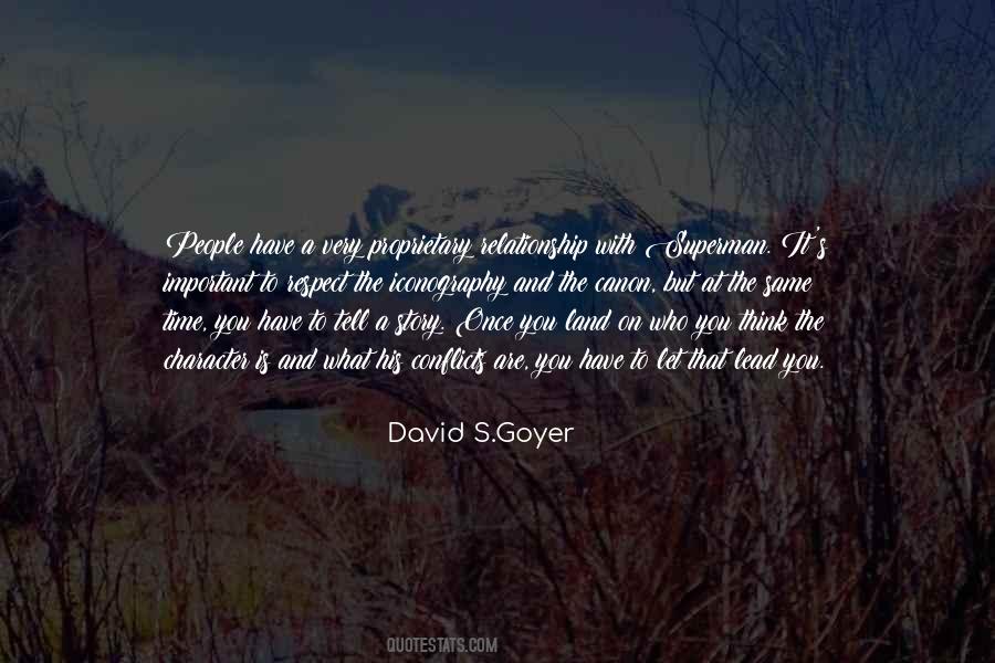 David S.Goyer Quotes #1478102