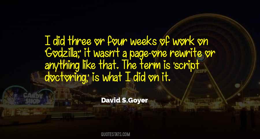 David S.Goyer Quotes #1802947