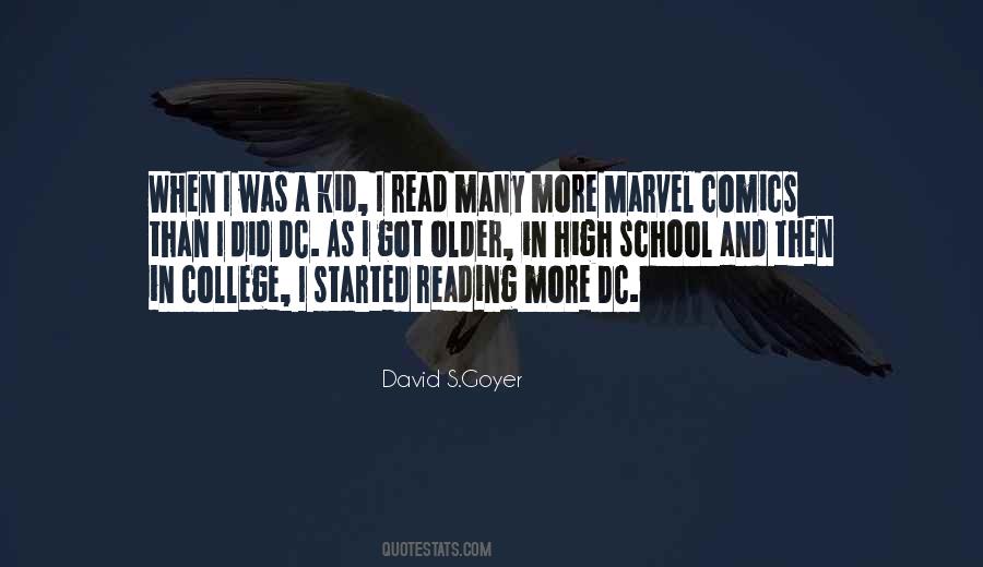 David S.Goyer Quotes #1871764