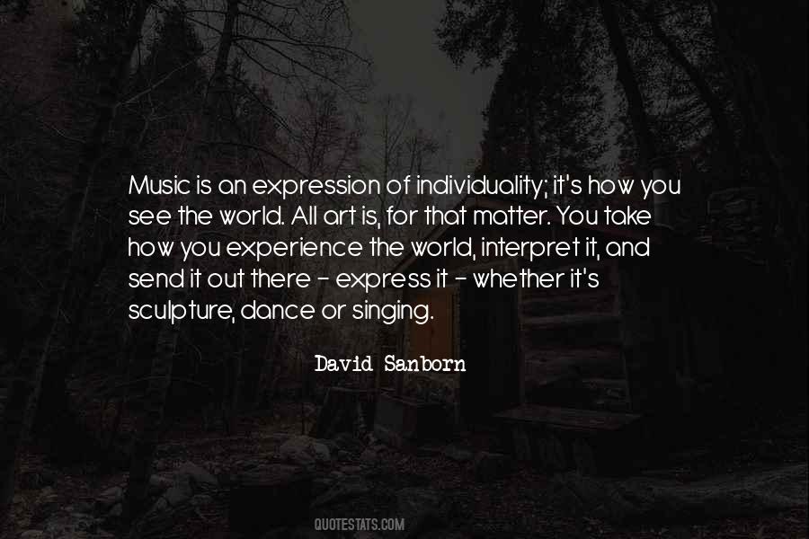 David Sanborn Quotes #105340