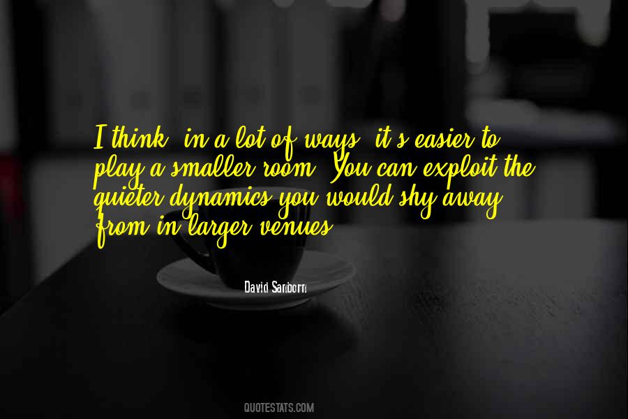 David Sanborn Quotes #1704741