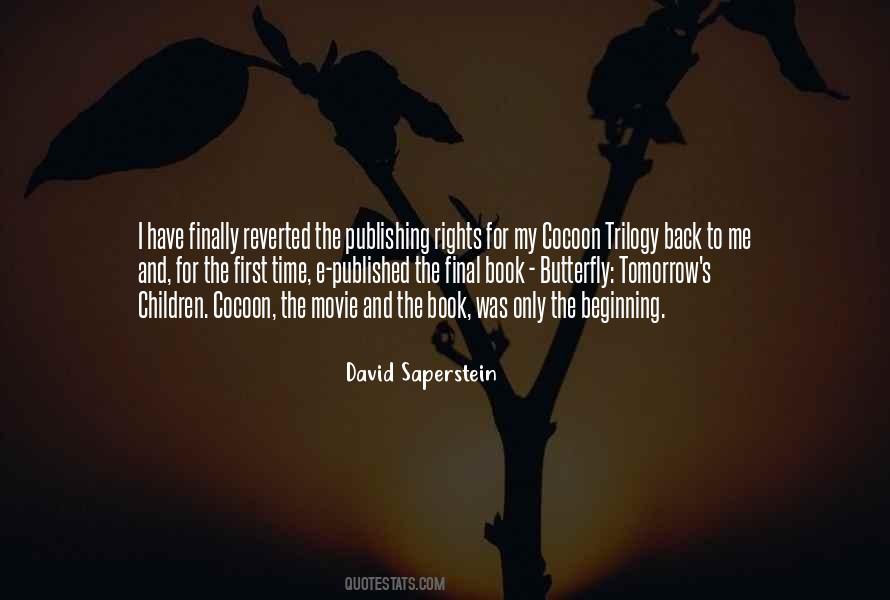 David Saperstein Quotes #1557306