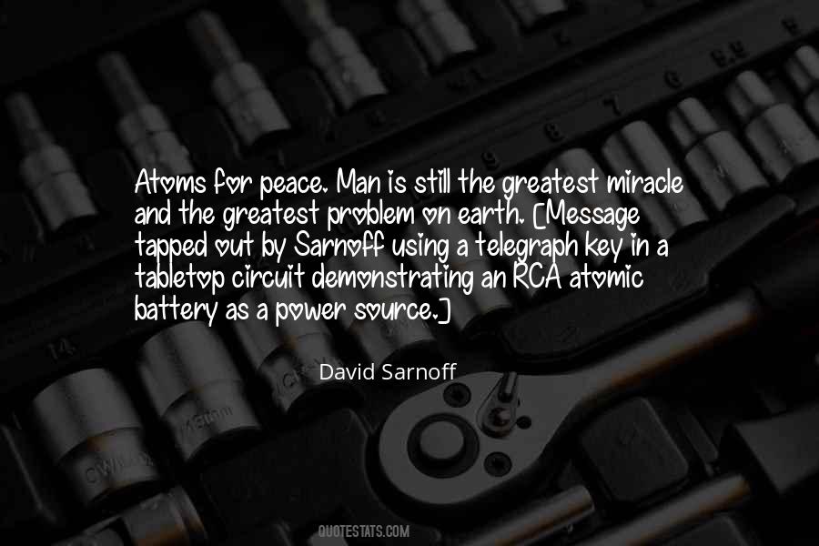 David Sarnoff Quotes #625811