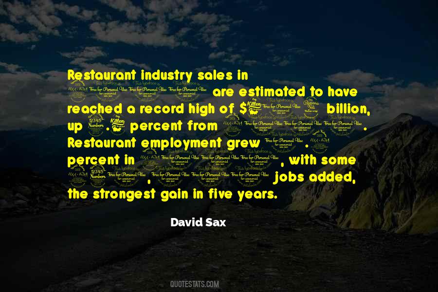 David Sax Quotes #589552