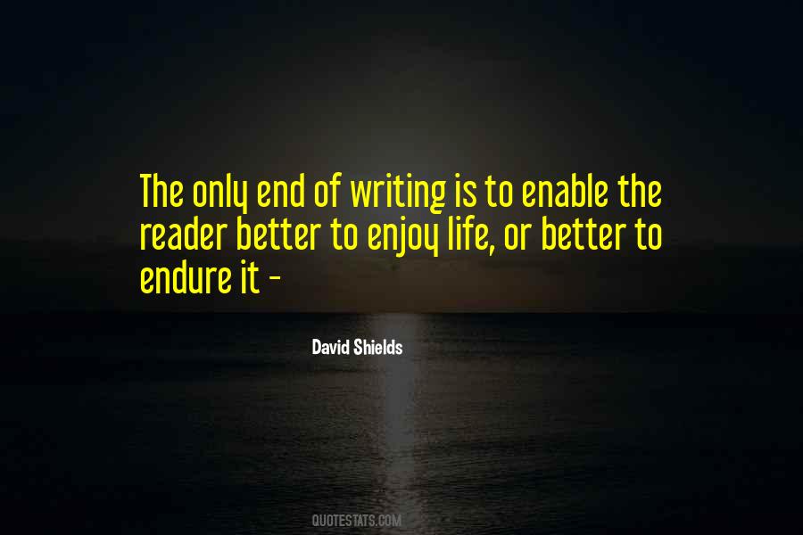 David Shields Quotes #1157616