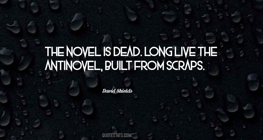 David Shields Quotes #204719