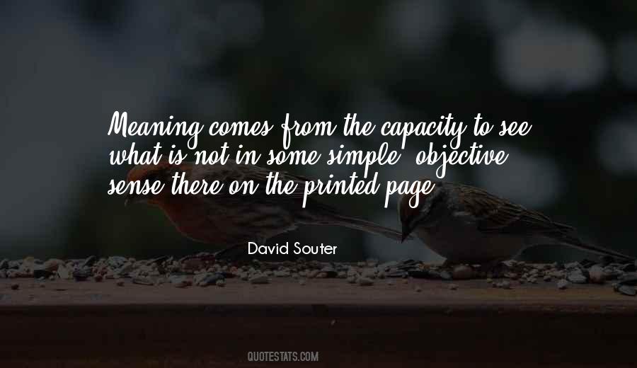 David Souter Quotes #1181257