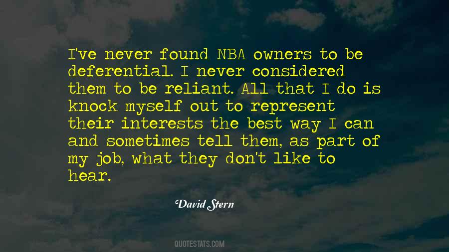 David Stern Quotes #346412