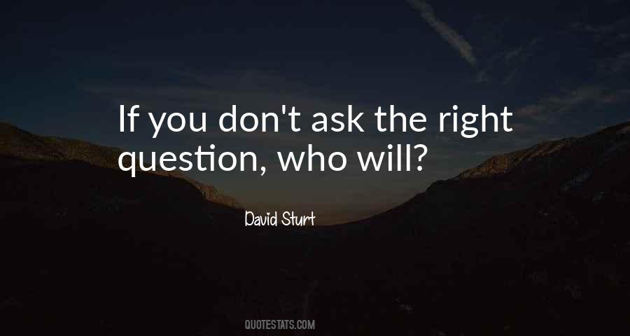 David Sturt Quotes #1457688