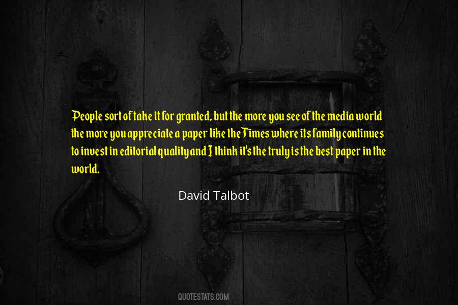 David Talbot Quotes #1689499