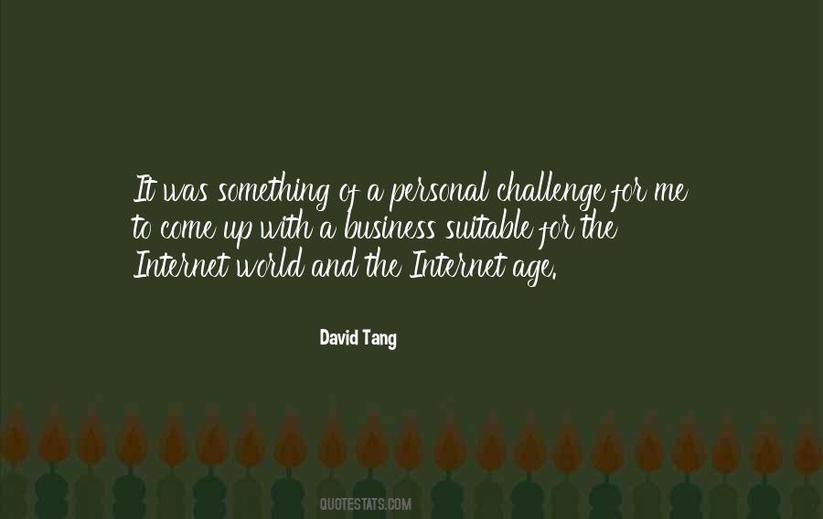 David Tang Quotes #938723