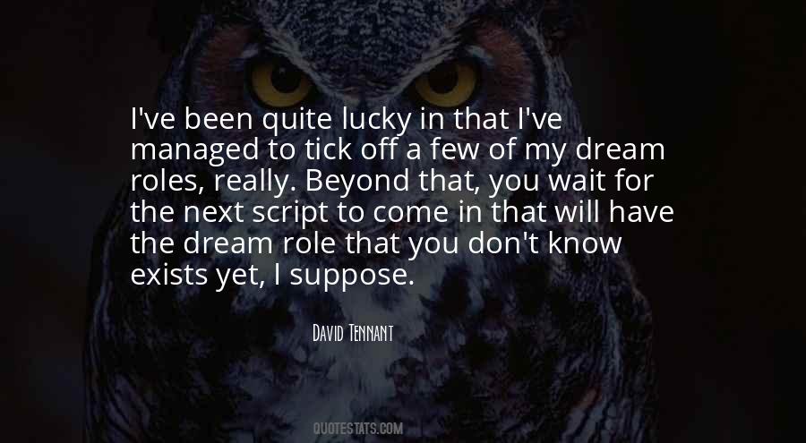 David Tennant Quotes #1111476