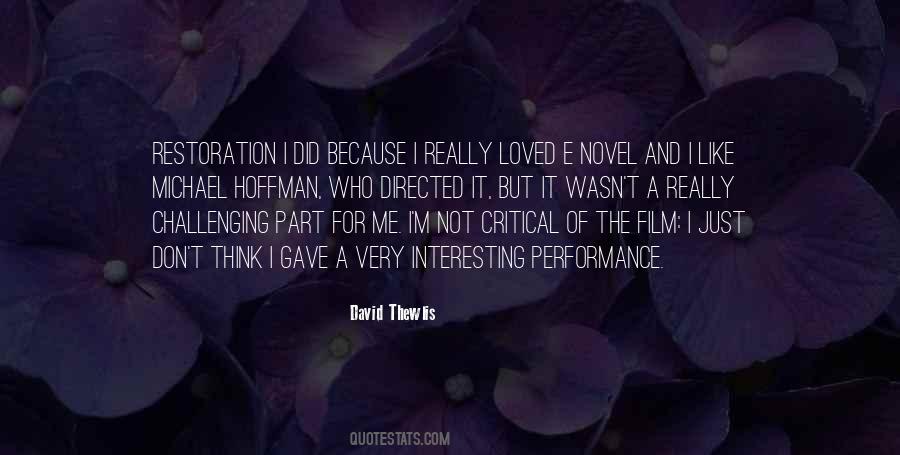 David Thewlis Quotes #1029293