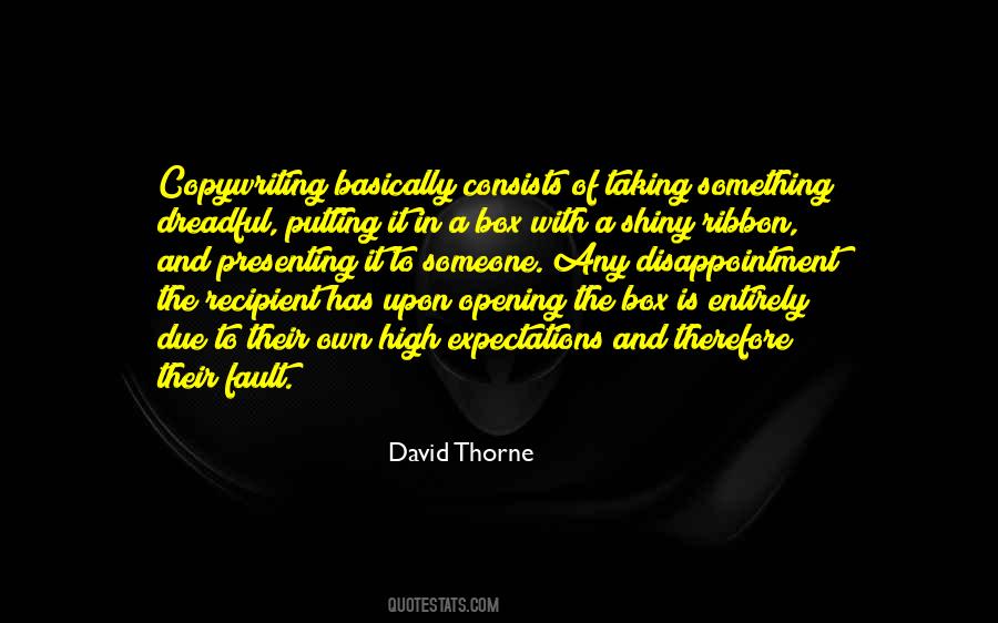 David Thorne Quotes #1042704