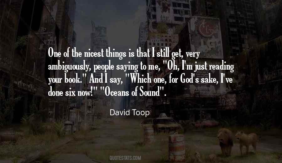 David Toop Quotes #1104458