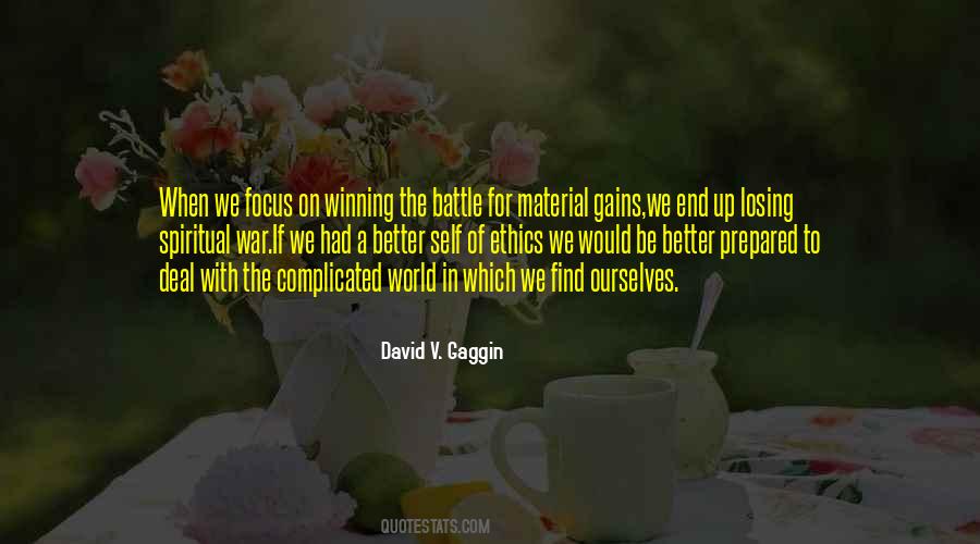 David V. Gaggin Quotes #443958